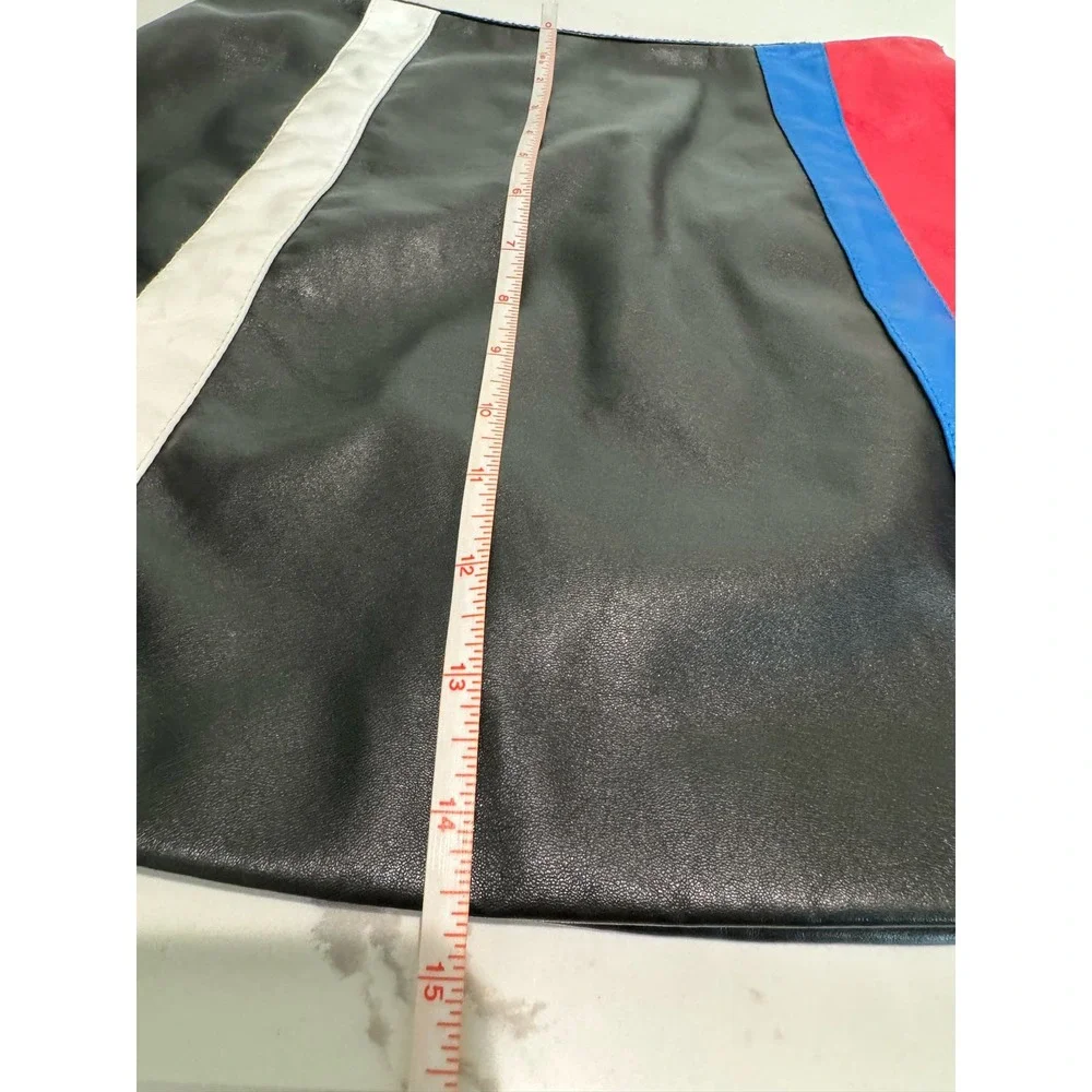 Emory Park Vintage‎ Look Faux Leather Mini Skirt Size Small
